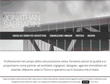 Tablet Screenshot of jonathansabbadini.com
